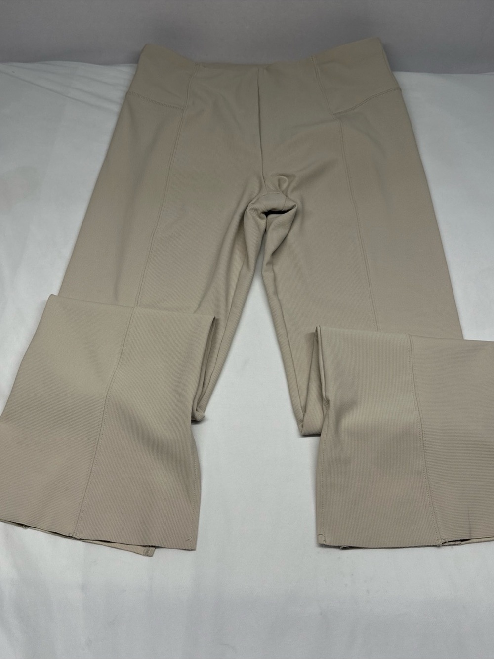 RBX Beige Flare Ponte Pants
